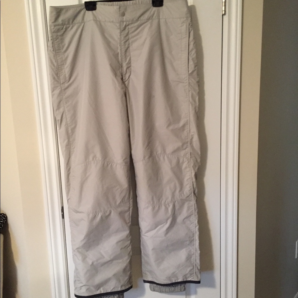 Men’s Columbia Snow Pants XXL Gray